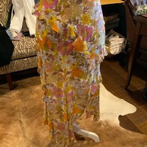 Veronica Beard Floral Skirt Size 12